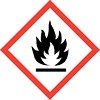 warning symbol für Leichtentzündlich