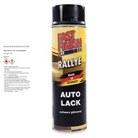 500ml RALLYE - Lack -schwarz glänzend