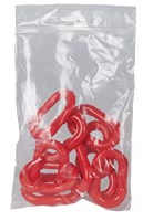 Kunststoff-Verbindungsglied, 8 mm, rot
