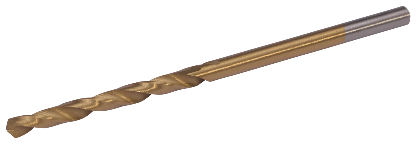 Spiralbohrer, HSS-G TiN, 1,0 mm, 10 Stück