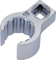 Ringschlüssel - Doppelsechskant - offen - 3/8" - Zwölfkant 18 mm