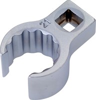 Ringschlüssel - Doppelsechskant - offen - 3/8" - Zwölfkant 22 mm