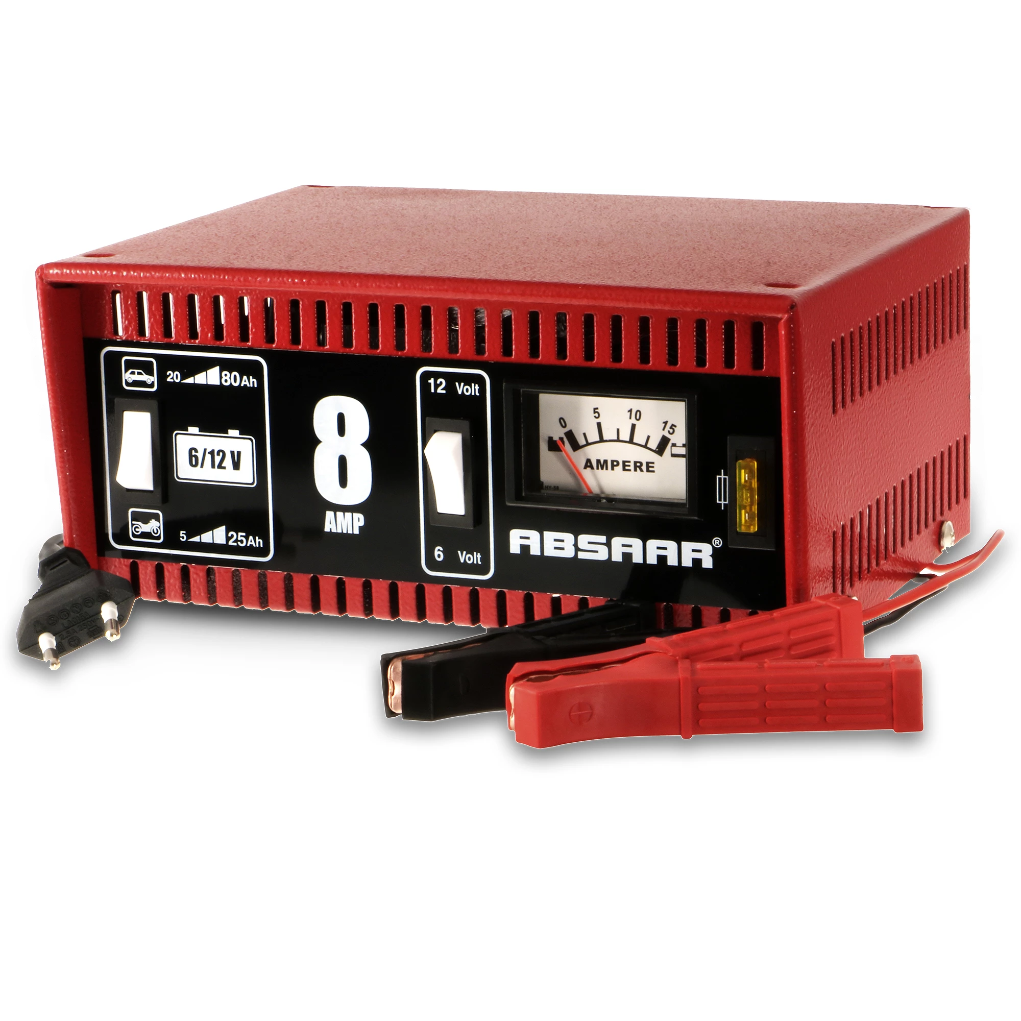 Absaar Batterieladegerät ohne Starthilfe - 6/12 Volt - 8 Ampere 0110803106  günstig online kaufen