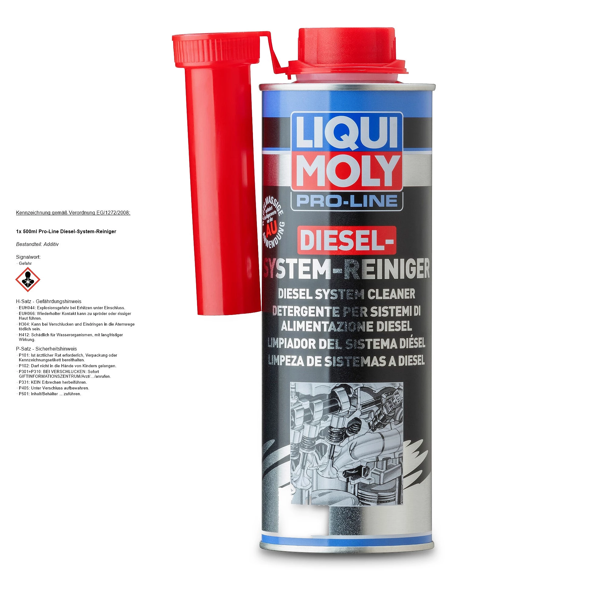 LIQUI MOLY 1x 500ml Pro-Line Diesel-System-Reiniger 5156 günstig online  kaufen