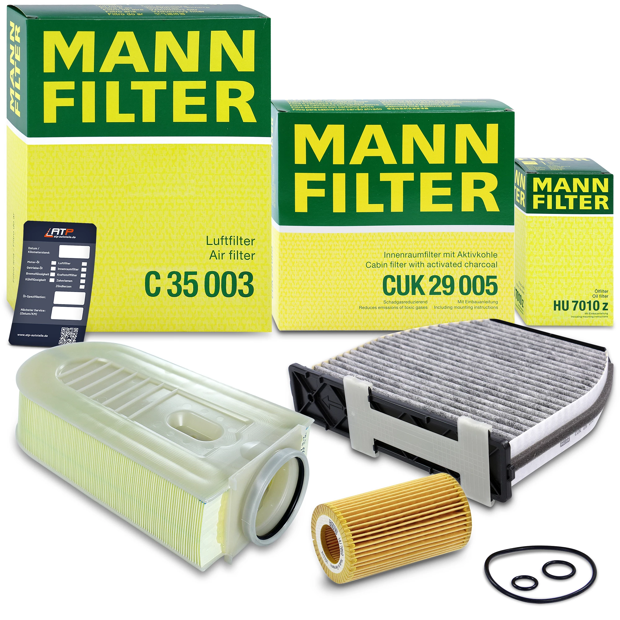 MANN-FILTER Inspektionspaket Filtersatz SET A 10492618 günstig