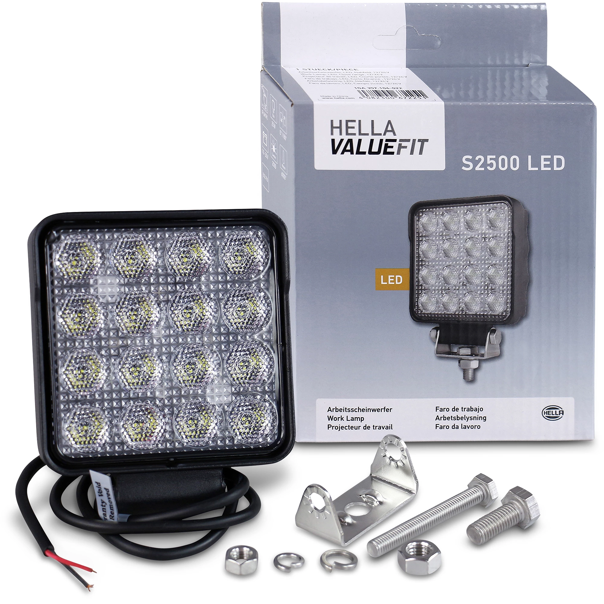 HELLA LED-Arbeitsscheinwerfer - Valuefit S2500 - 24/12V 1GA357106-022  günstig online kaufen