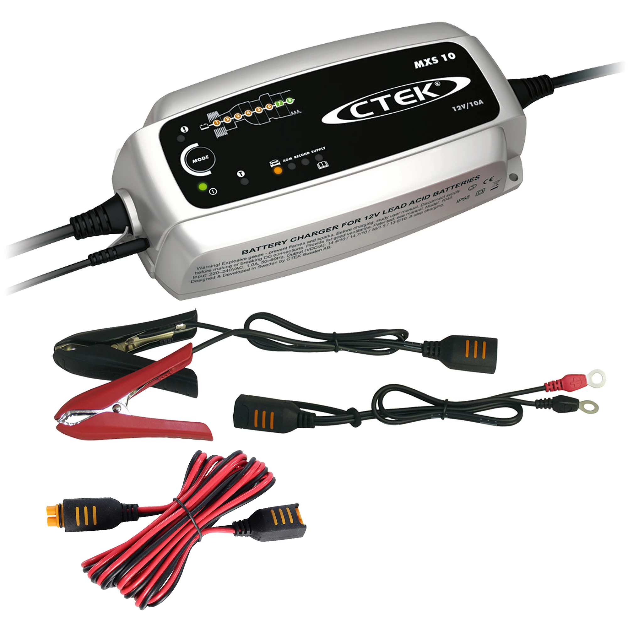 CTEK Ladekabel Verlängerung 2,5 m bis zu 10 A - CTEK Batterie