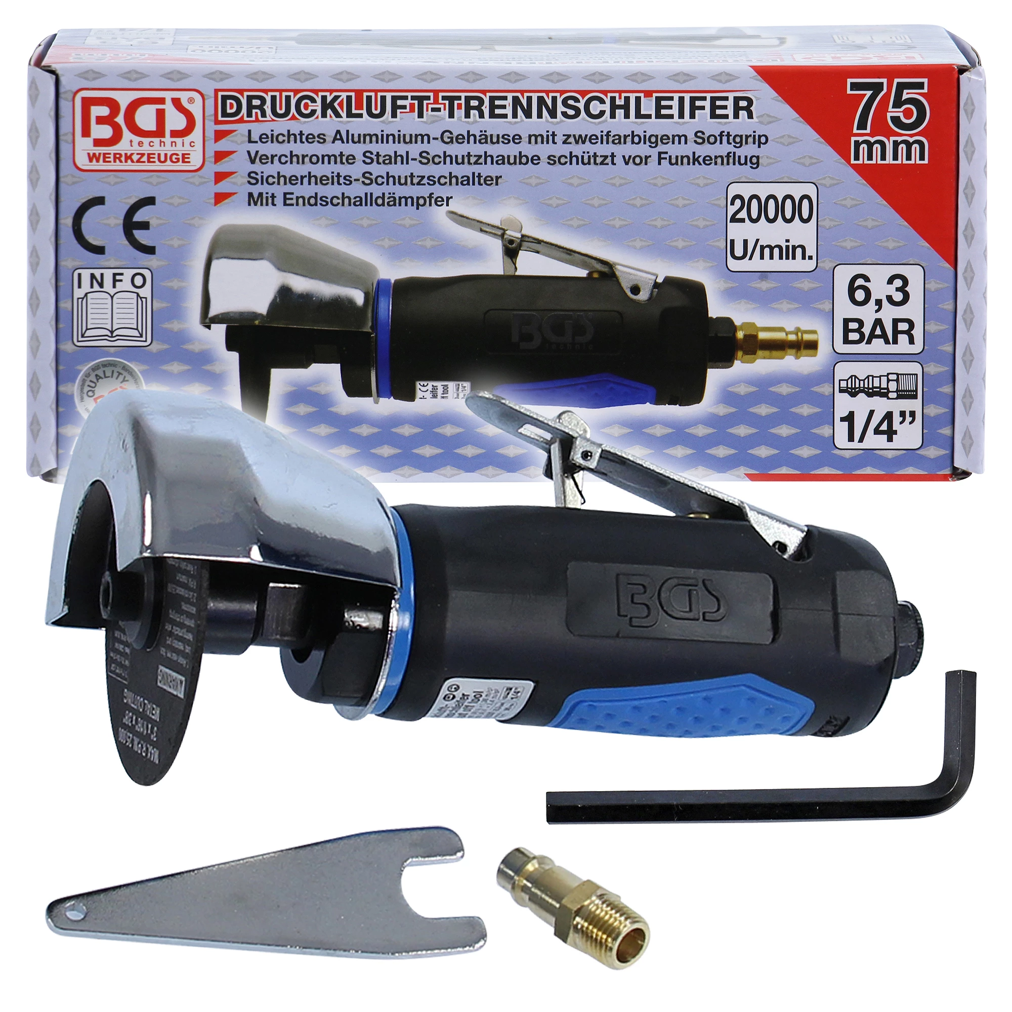 BGS Druckluft-Trennschneider, 75 mm 3286 günstig online kaufen