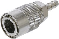 Druckluft-Schnellkupplung mit 6 mm Anschluss - für USA/Frankreich