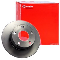 2x Bremsscheibe Coated Disc Hinten Voll