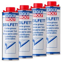 4x 1 L Seilfett-Spray