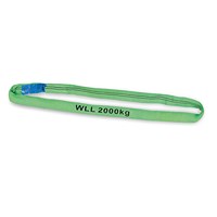 Rundschlinge grün WLL 2.000 kg - Länge 1 m - Umfang 2 m