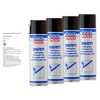 4x 500 ml Seilfett-Spray