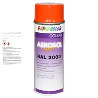 1x 400ml Aerosol Art RAL 2004 reinorange glänzend
