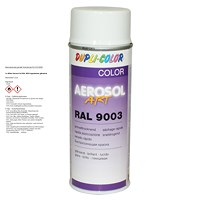 1x 400ml Aerosol Art RAL 9003 signalweiss glänzend
