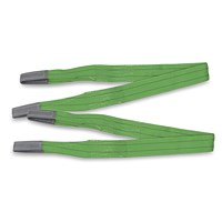 2x Hebeband grün WLL 2.000 kg - Länge 2 m - Breite 75 mm