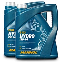 2x 5 L Hydro ISO 46 Hydrauliköl
