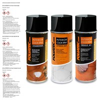 Set INTERIOR Color Spray alpinweiß matt+Schaumreiniger+Versiegler