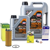 Ölfilter+Schraube+6L LIQUI MOLY Top Tec 4200 5W-30