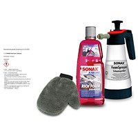 FoamSprayer + XTREME RichFoam Shampoo + Wasch- und Polierhandschu