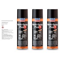 3x 500ml Multi-Spray Plus 7