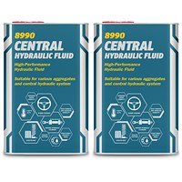 2x 1 L Central Hydraulic Fluid 8990