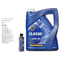 5 L CLASSIC 10W-40 Motoröl + 250 ml Oil Leak Stop