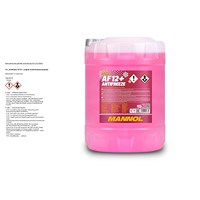 10 L Antifreeze AF12+ Longlife Kühlerfrostschutzmittel