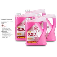 4x 5 L Antifreeze AF13++ (-40) Kühlerfrostschutzmittel