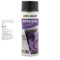 1x 400ml Aerosol Art RAL 7021 schwarzgrau glänzend