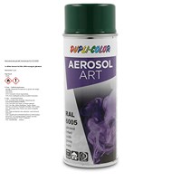 1x 400ml Aerosol Art RAL 6005 moosgrün glänzend