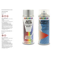 400 ml Auto-Color Lack silber metallic 10-0111 + 400ml 2-Schicht-