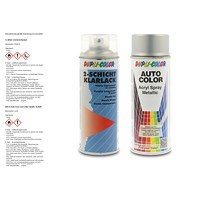 400 ml Auto-Color Lack silber metallic 10-0090 + 400ml 2-Schicht-