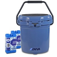Passive Kühlbox - Ice Bucket - 18,9 L - 5 Gal + 4x Kühlakku