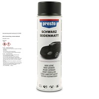 500 ml Universal Spray, schwarz seidenmatt