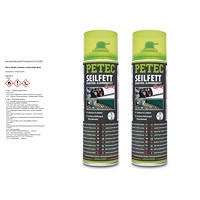 2x 500 ml Seilfett, Drahtseil- & Zahnradfett Spray