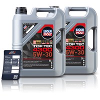 10 L Top Tec 4300 5W-30 + Ölwechsel-Anhänger