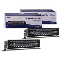 2x LED Light Bar Lichtbalken 12/24V 40W weiß 5700K 3769lm 357mm