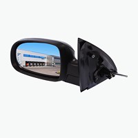 Spiegelglas Außenspiegel links asphärisch für Opel Corsa D (S07) E (X15)