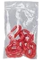 Kunststoff-Verbindungsglied, 8 mm, rot