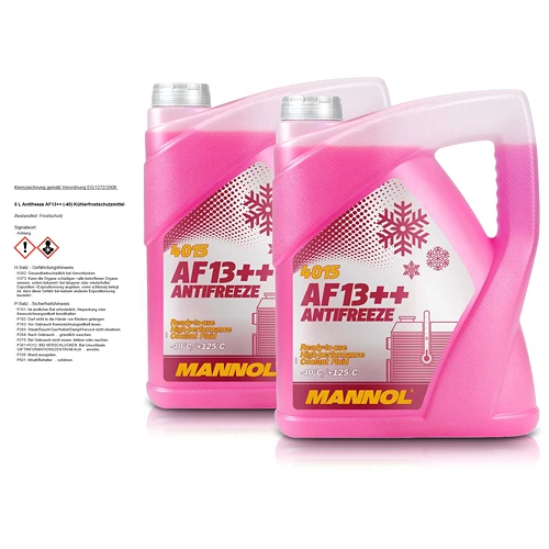 2x 5 L Antifreeze AF13++ (-40) Kühlerfrostschutzmittel