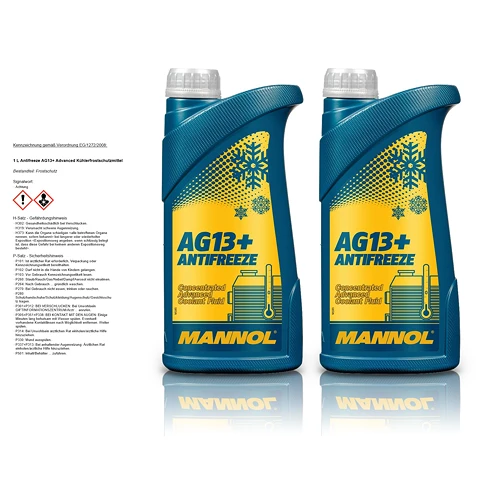 2x 1 L Antifreeze AG13+ Advanced Kühlerfrostschutzmittel