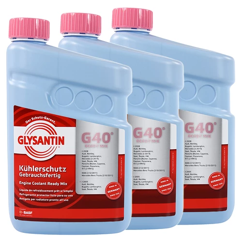 3x 1,5 L Glysantin® G40® Ready Mix Kühlerfrostschutz Kühlerschutz
