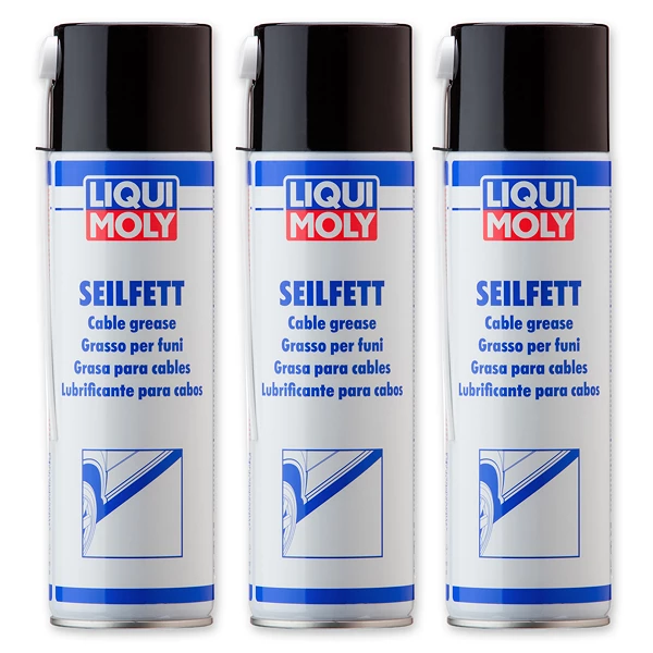 LIQUI MOLY 3x 500 ml Seilfett-Spray 6135 günstig online kaufen