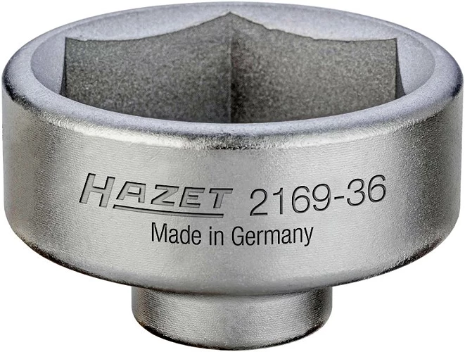 HAZET Ölfilter-Schlüssel - Vierkant 3/8 - Sechskant Profil - 50 mm 2169-36  günstig online kaufen
