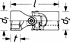 Gelenk Steckschlüsseleinsatz - Sechskant - 3/8" - 10 mm