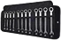 Gabelringratschenschlüsselsatz, 8-19 mm, 12-teilig