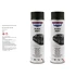 2x 500 ml Universal Spray, schwarz matt